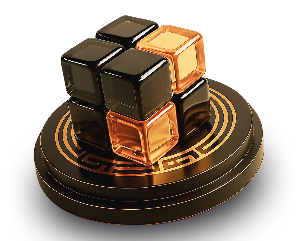 Dice and chips illustration